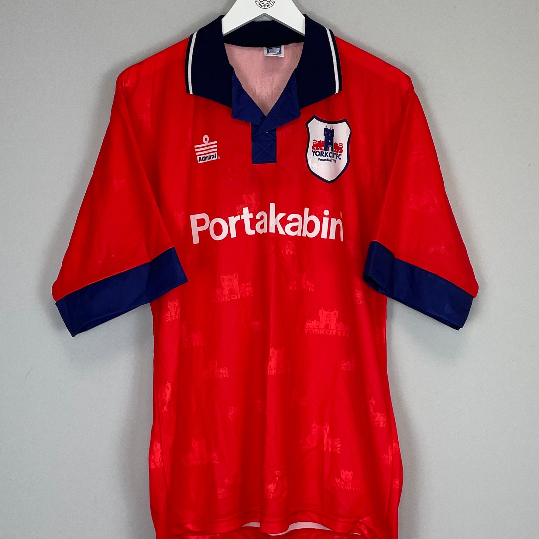 Shop 1996/97 YORK CITY *MINT* HOME SHIRT (L) ADMIRAL, classic football shirts, vintage football shirts & retro soccer jerseys at Cult Kits