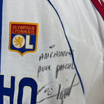 Shop 1998/99 LYON *SIGNED* HOME SHIRT (M) ADIDAS, classic football shirts, vintage football shirts & retro soccer jerseys at Cult Kits