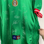 Shop 2000/01 MEXICO *SQUAD SIGNED* HOME SHIRT (XL) ATLETICA, classic football shirts, vintage football shirts & retro soccer jerseys at Cult Kits