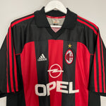 Shop 1998/00 AC MILAN BOBAN #10 HOME SHIRT (XL) ADIDAS, classic football shirts, vintage football shirts & retro soccer jerseys at Cult Kits
