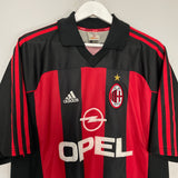 Shop 1998/00 AC MILAN BOBAN #10 HOME SHIRT (XL) ADIDAS, classic football shirts, vintage football shirts & retro soccer jerseys at Cult Kits