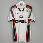 Shop 1997/98 AC MILAN AWAY SHIRT (L) LOTTO, classic football shirts, vintage football shirts & retro soccer jerseys at Cult Kits