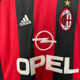 Shop 1998/00 AC MILAN BOBAN #10 HOME SHIRT (XL) ADIDAS, classic football shirts, vintage football shirts & retro soccer jerseys at Cult Kits