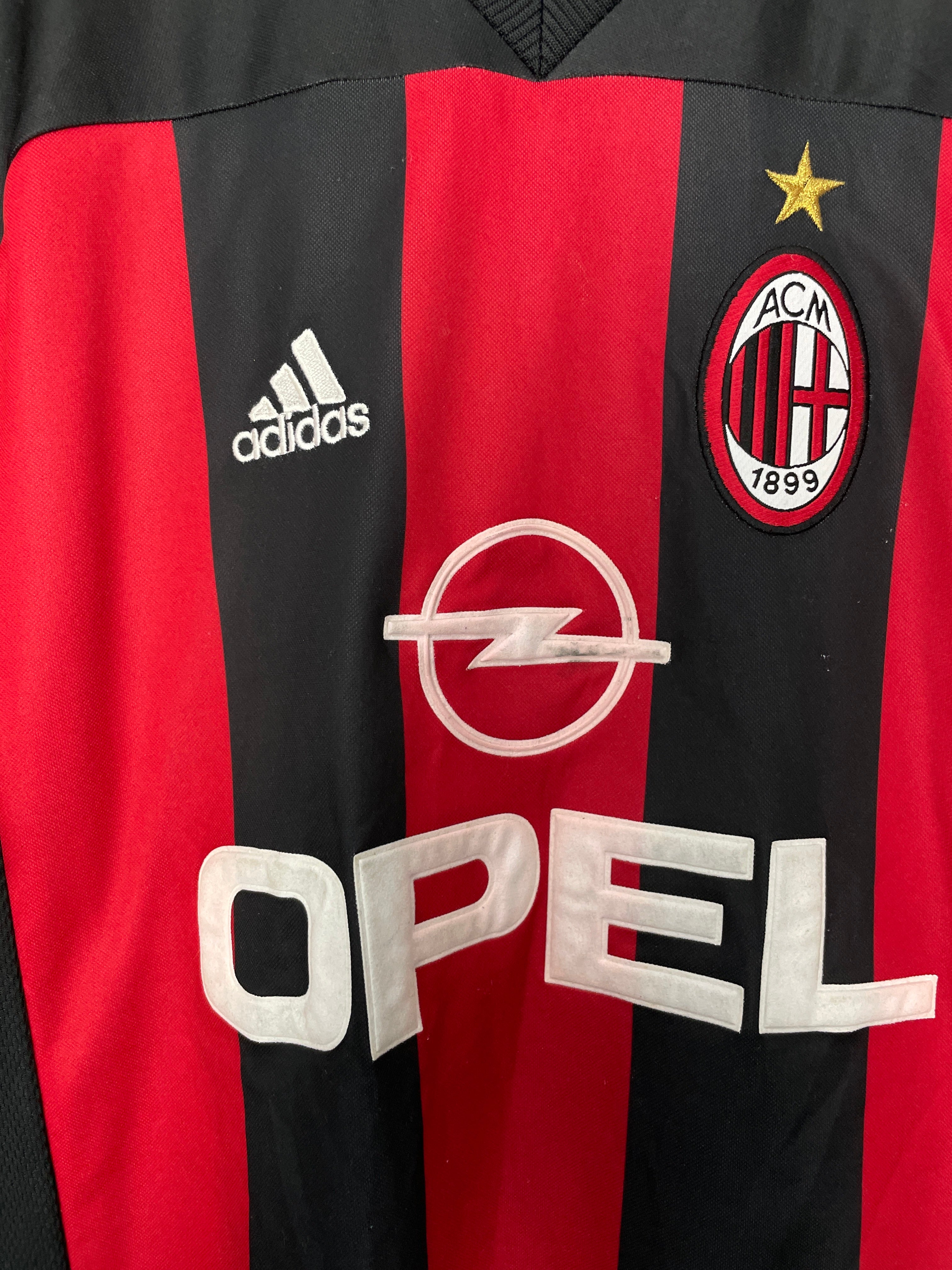 Shop 1998/00 AC MILAN BOBAN #10 HOME SHIRT (XL) ADIDAS, classic football shirts, vintage football shirts & retro soccer jerseys at Cult Kits