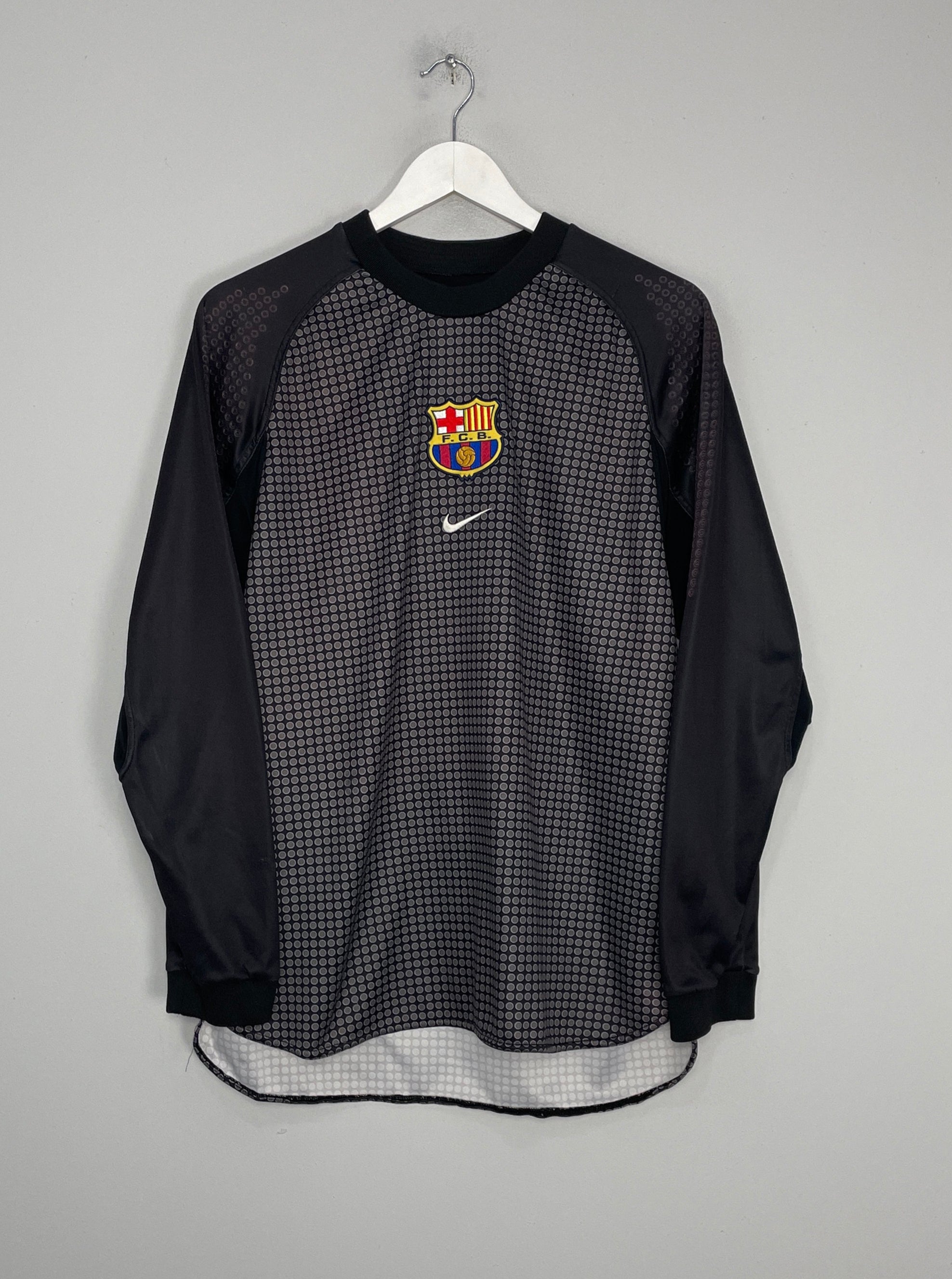 2000/01 BARCELONA GK SHIRT (L) NIKE