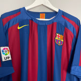 Shop 2005/06 BARCELONA MESSI #30 HOME SHIRT (L) NIKE, classic football shirts, vintage football shirts & retro soccer jerseys at Cult Kits