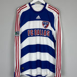 Shop 2008/09 FC DALLAS L/S *PLAYER ISSUE* AWAY SHIRT (L) ADIDAS, classic football shirts, vintage football shirts & retro soccer jerseys at Cult Kits