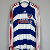 Shop 2008/09 FC DALLAS L/S *PLAYER ISSUE* AWAY SHIRT (L) ADIDAS, classic football shirts, vintage football shirts & retro soccer jerseys at Cult Kits