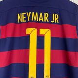 2015/16 BARCELONA NEYMAR JR #11 HOME SHIRT (L) NIKE