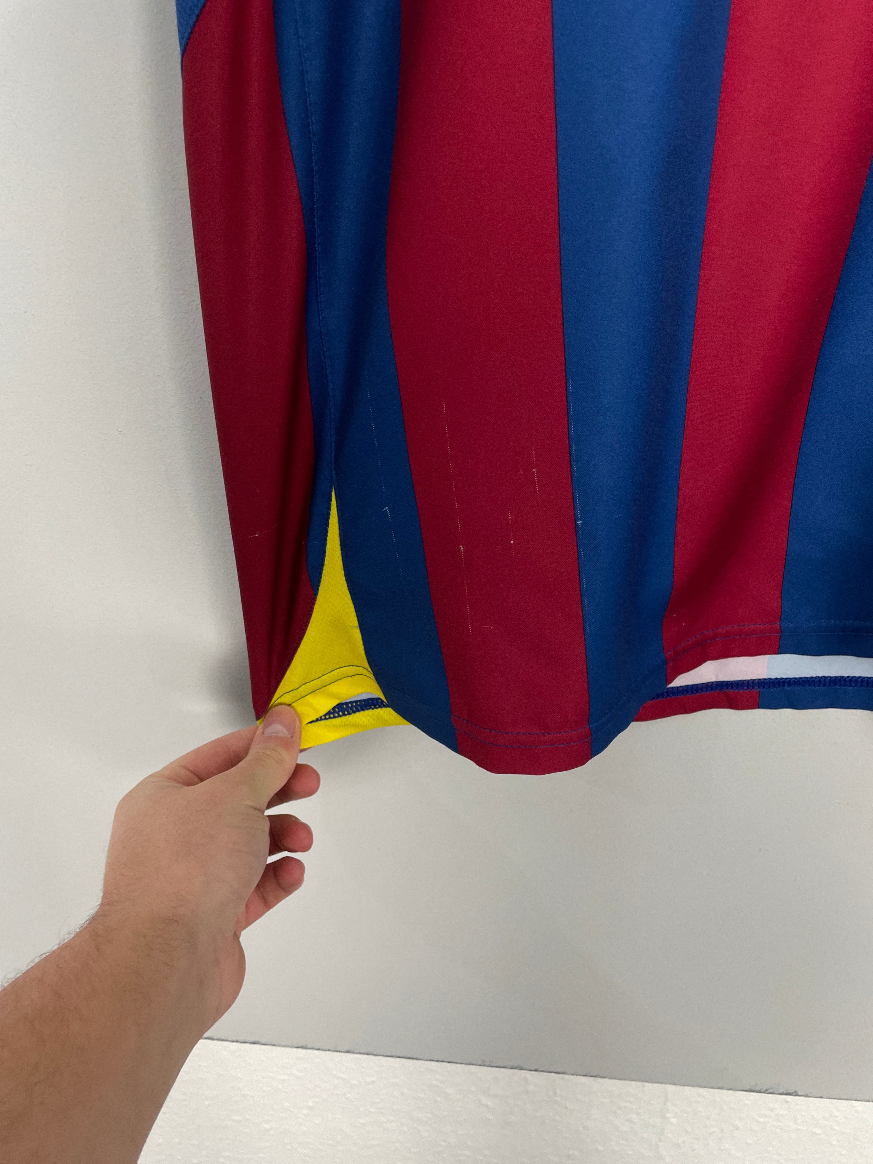 Shop 2005/06 BARCELONA MESSI #30 HOME SHIRT (L) NIKE, classic football shirts, vintage football shirts & retro soccer jerseys at Cult Kits