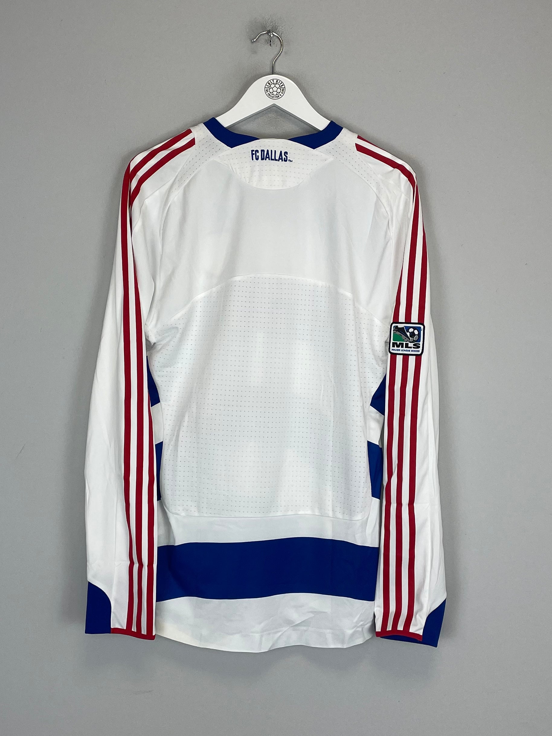 Shop 2008/09 FC DALLAS L/S *PLAYER ISSUE* AWAY SHIRT (L) ADIDAS, classic football shirts, vintage football shirts & retro soccer jerseys at Cult Kits