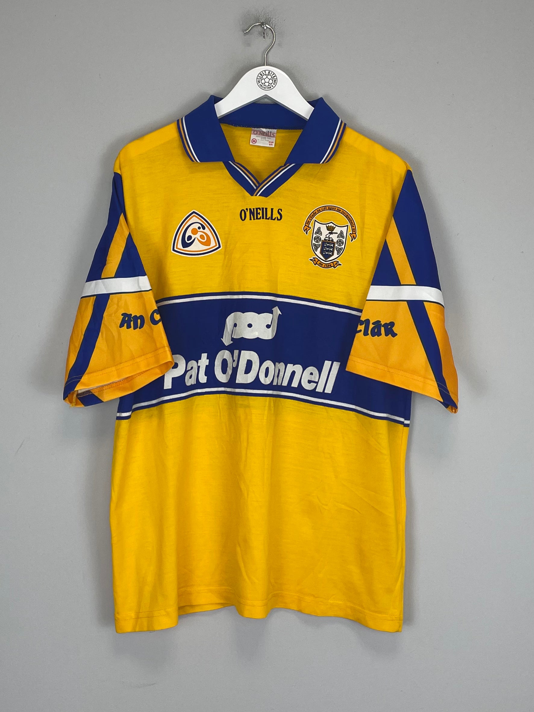 Shop 1999/00 CLARE GAA SHIRT (XXL) O'NEILL'S, classic football shirts, vintage football shirts & retro soccer jerseys at Cult Kits