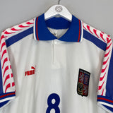 1996/98 CZECH REPUBLIC POBORSKY #8 AWAY SHIRT (XL) PUMA