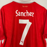 2012/13 CHILE SANCHEZ #7 HOME SHIRT (XXL) PUMA