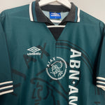 Shop 1995/96 AJAX AWAY SHIRT (M) UMBRO, classic football shirts, vintage football shirts & retro soccer jerseys at Cult Kits