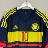 2015/16 COLOMBIA JAMES #10 AWAY SHIRT (XL) ADIDAS