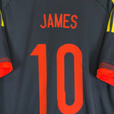 2015/16 COLOMBIA JAMES #10 AWAY SHIRT (XL) ADIDAS