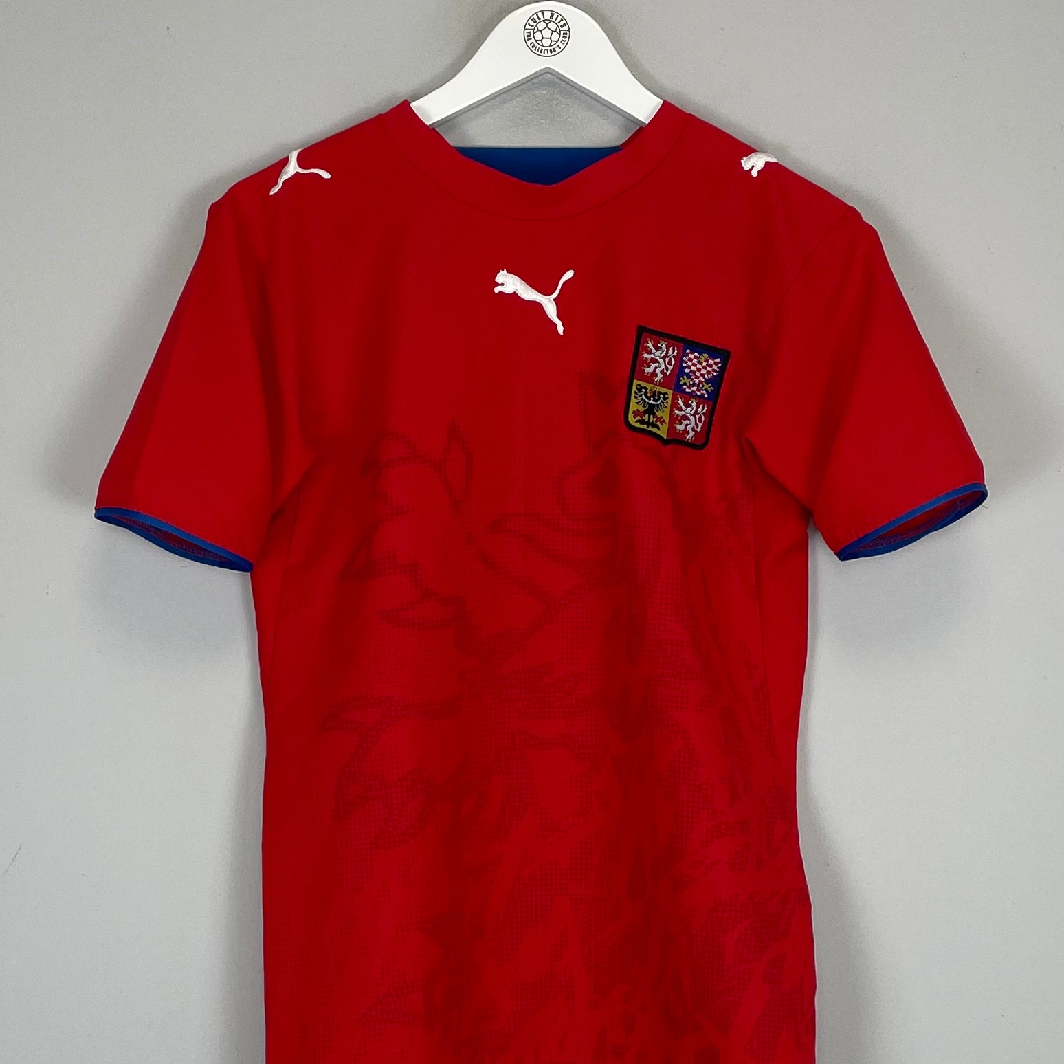 Shop 2006/07 CZECH REPUBLIC HOME SHIRT (XL.KIDS) PUMA, classic football shirts, vintage football shirts & retro soccer jerseys at Cult Kits