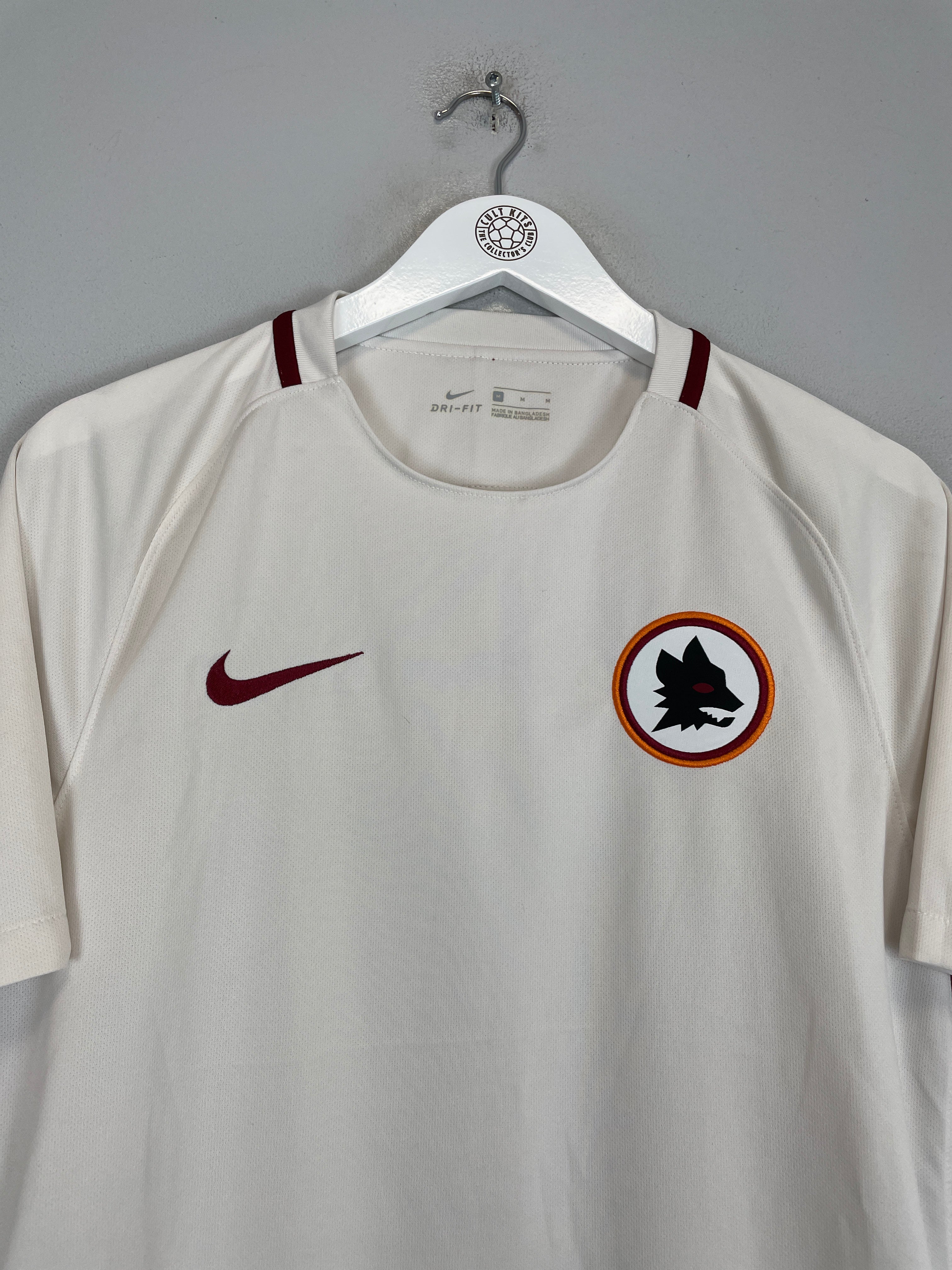 Shop 2016/17 ROMA TOTTI #10 AWAY SHIRT (M) NIKE, classic football shirts, vintage football shirts & retro soccer jerseys at Cult Kits