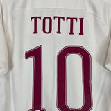 Shop 2016/17 ROMA TOTTI #10 AWAY SHIRT (M) NIKE, classic football shirts, vintage football shirts & retro soccer jerseys at Cult Kits