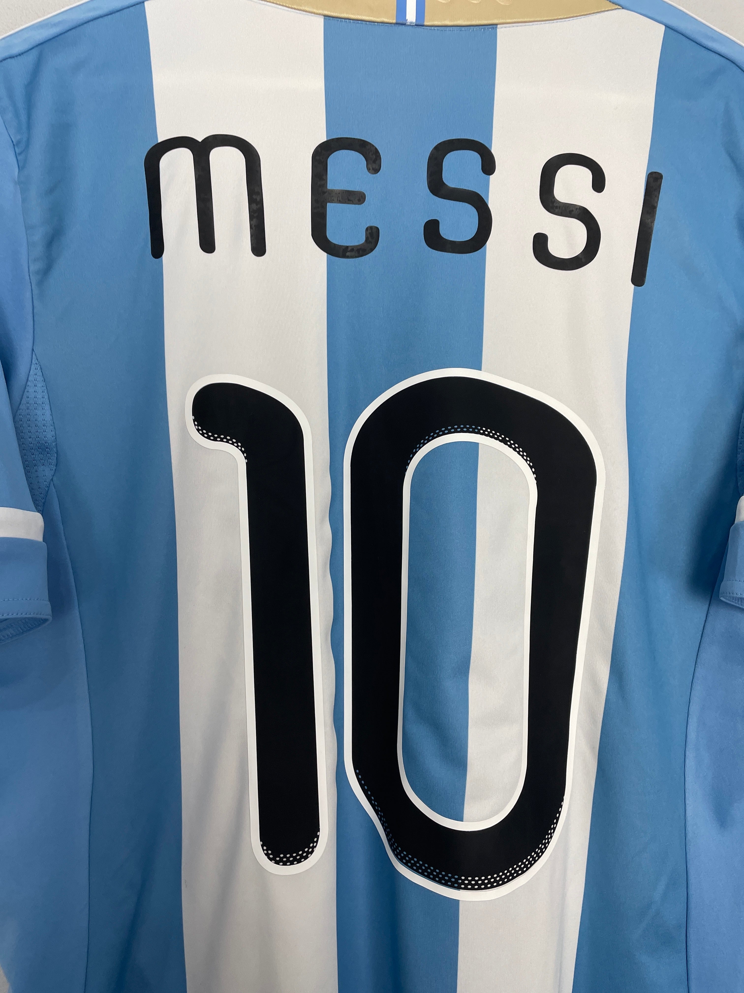 Shop 2011/13 ARGENTINA MESSI #10 HOME SHIRT (M) ADIDAS, classic football shirts, vintage football shirts & retro soccer jerseys at Cult Kits