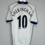 2002/03 TOTTENHAM HOTSPUR SHERINGHAM #10 HOME SHIRT (S) KAPPA