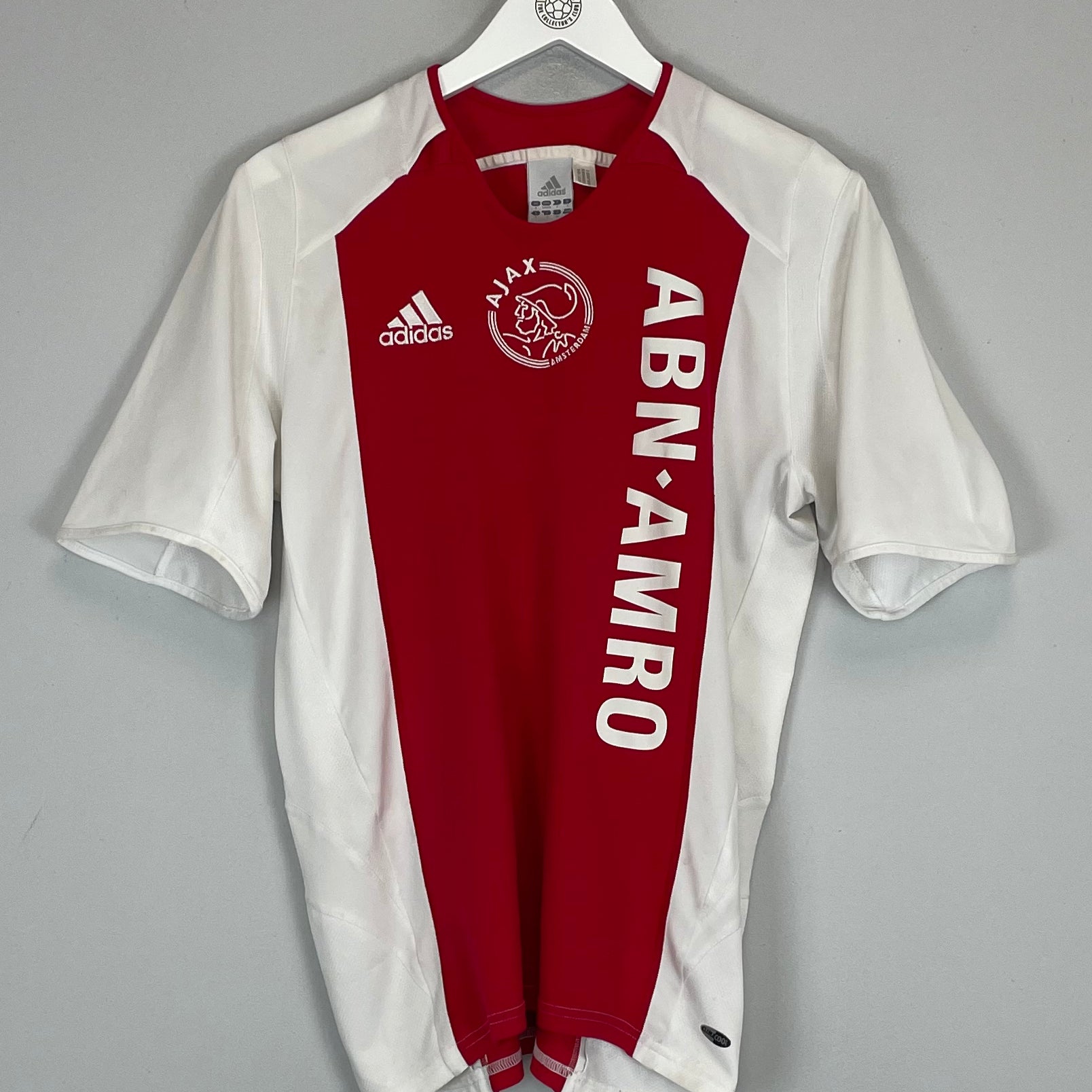 Shop 2005/06 AJAX HOME SHIRT (S) ADIDAS, classic football shirts, vintage football shirts & retro soccer jerseys at Cult Kits