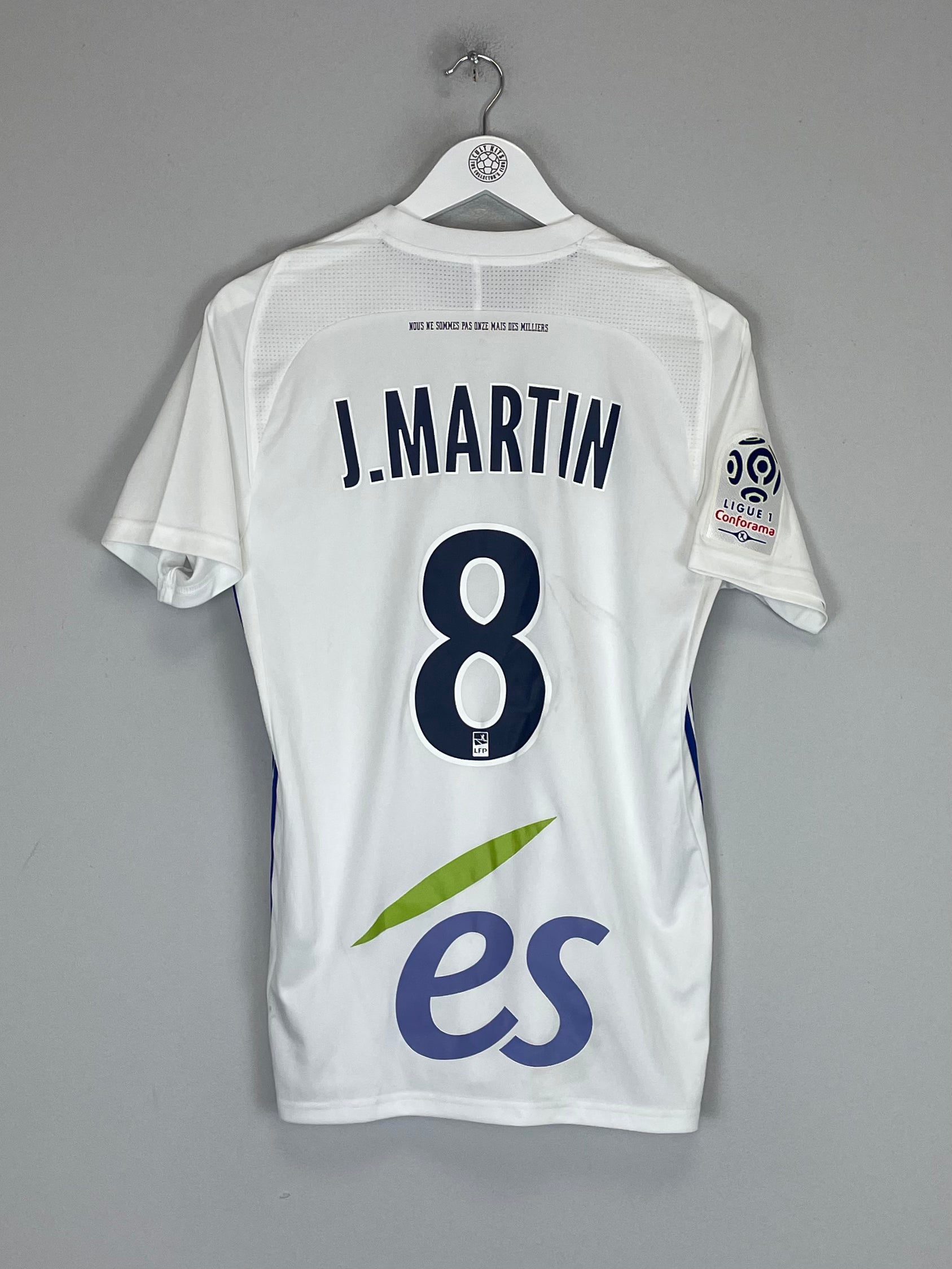 Shop 2018/19 STRASBOURG MARTIN #8 *SIGNED* AWAY SHIRT (S) ADIDAS, classic football shirts, vintage football shirts & retro soccer jerseys at Cult Kits