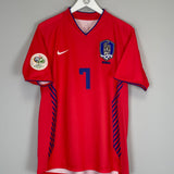 2006 SOUTH KOREA JISUNG #7 HOME SHIRT (M) NIKE