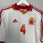 Shop 2000/02 SPAIN GUARDIOLA #4 THIRD SHIRT (M) ADIDAS, classic football shirts, vintage football shirts & retro soccer jerseys at Cult Kits