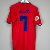 2006 SOUTH KOREA JISUNG #7 HOME SHIRT (M) NIKE