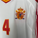 Shop 2000/02 SPAIN GUARDIOLA #4 THIRD SHIRT (M) ADIDAS, classic football shirts, vintage football shirts & retro soccer jerseys at Cult Kits