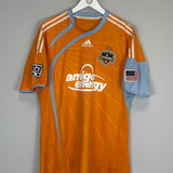 Shop 2009/10 HOUSTON DYNAMO *PLAYER ISSUE* HOME SHIRT (L) ADIDAS, classic football shirts, vintage football shirts & retro soccer jerseys at Cult Kits