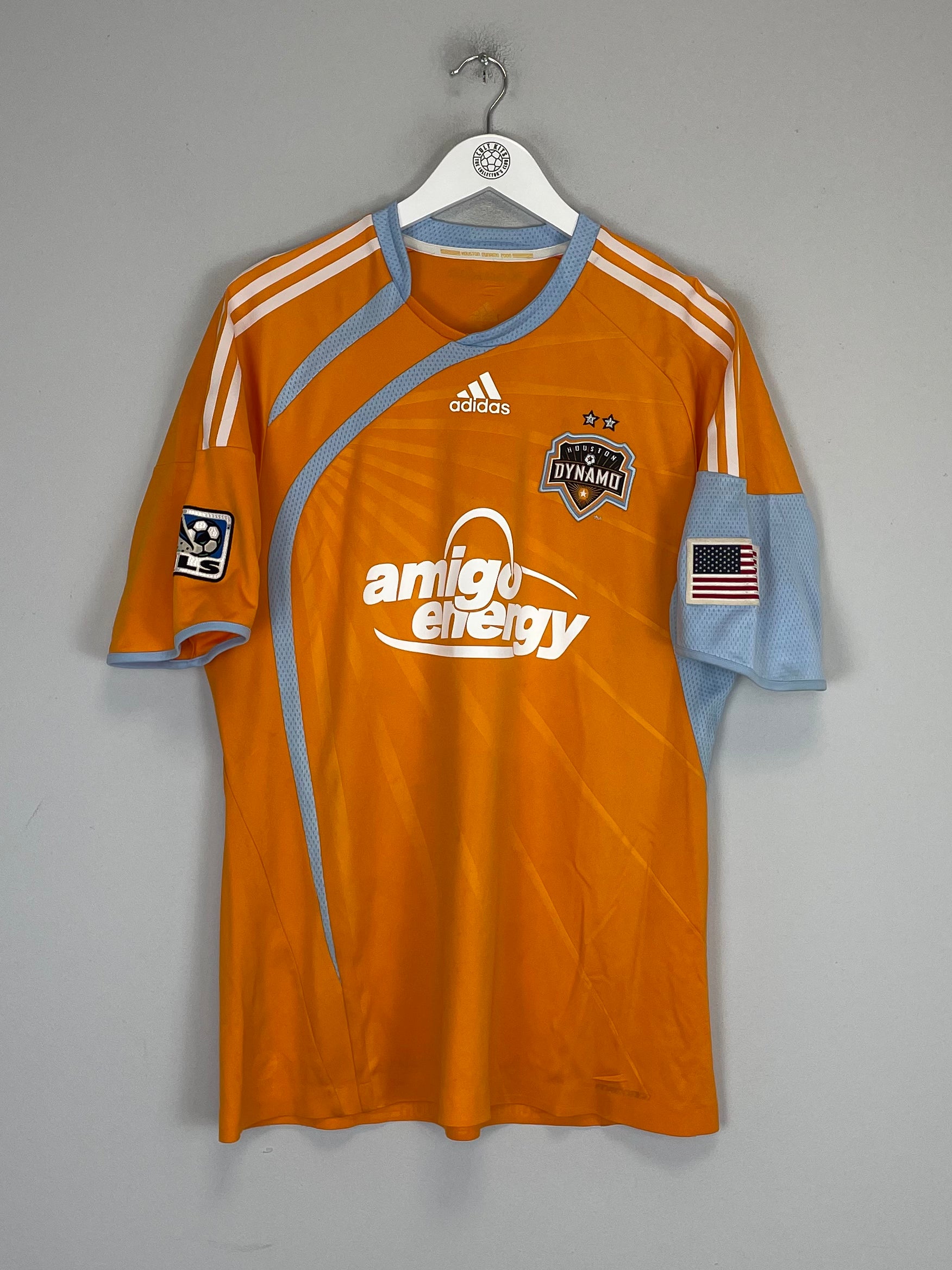 Shop 2009/10 HOUSTON DYNAMO *PLAYER ISSUE* HOME SHIRT (L) ADIDAS, classic football shirts, vintage football shirts & retro soccer jerseys at Cult Kits