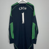 2009/10 CHELSEA CECH #1 GK SHIRT (XXL) ADIDAS