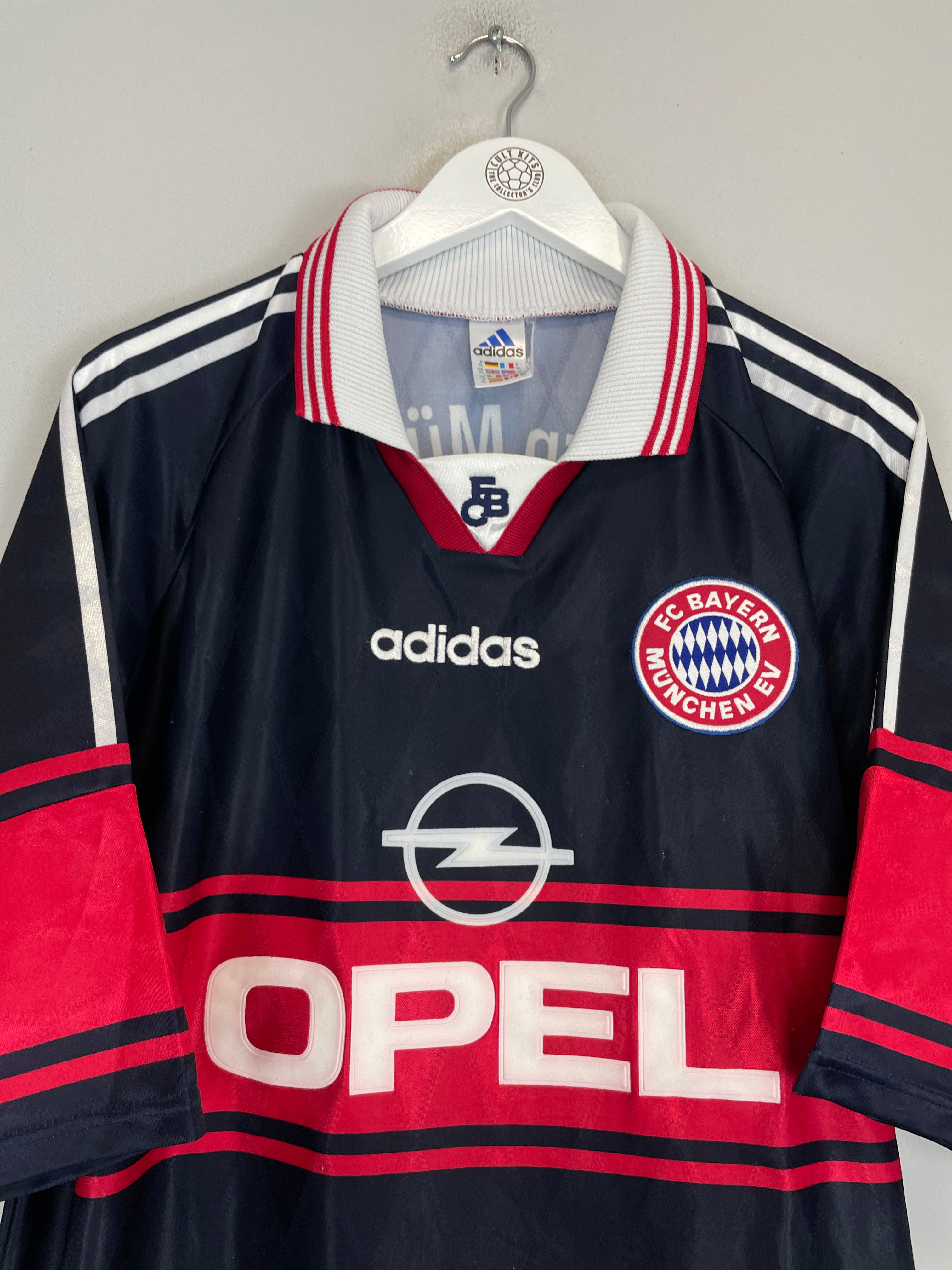 Shop 1997/99 BAYERN MUNICH HOME SHIRT (XL) ADIDAS, classic football shirts, vintage football shirts & retro soccer jerseys at Cult Kits