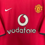 Shop 2002/04 MANCHESTER UNITED RONALDO #7 HOME SHIRT (XL) NIKE, classic football shirts, vintage football shirts & retro soccer jerseys at Cult Kits