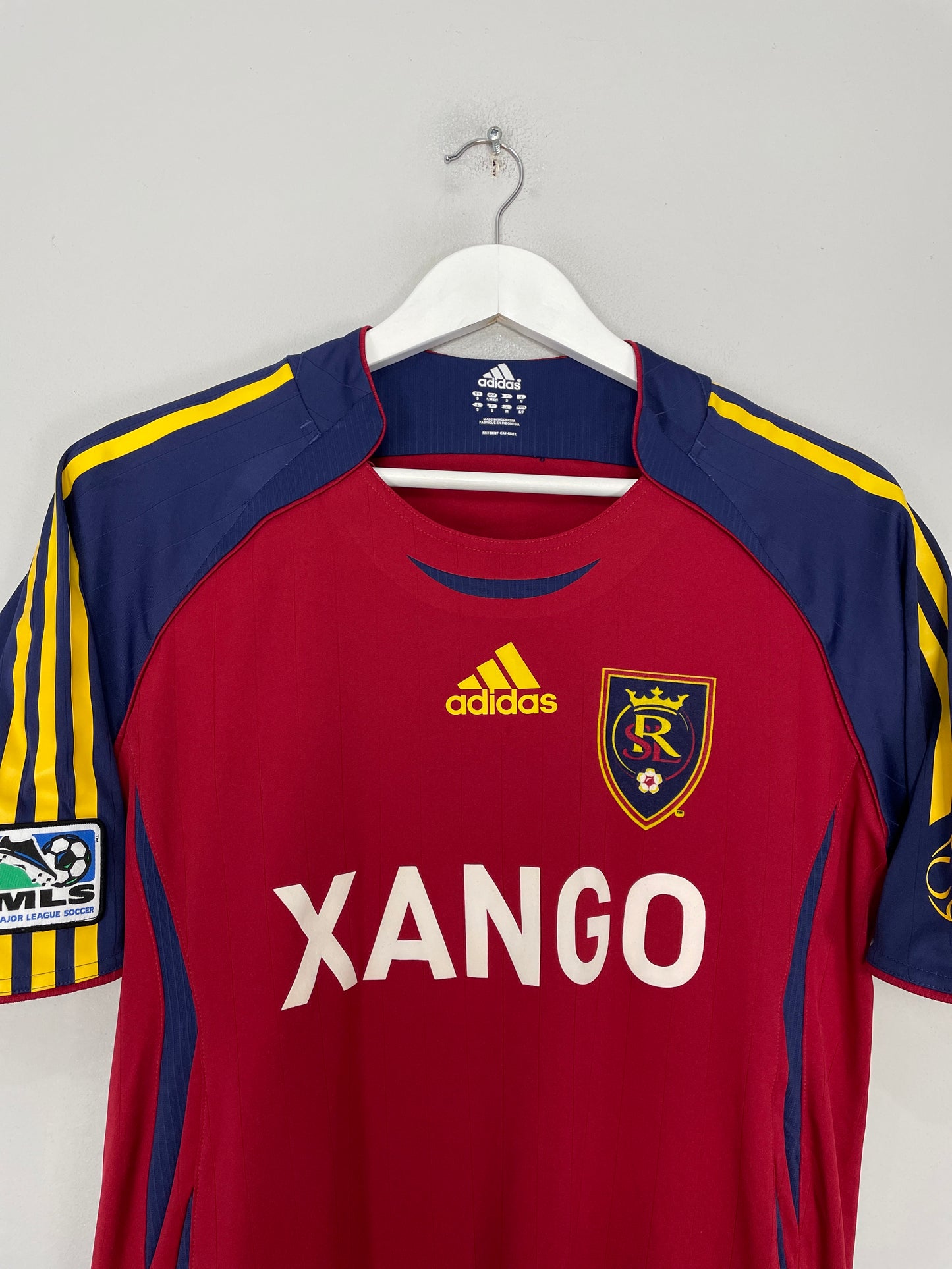 2007/08 REAL SALT LAKE *PLAYER ISSUE* HOME SHIRT (S) ADIDAS
