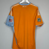 Shop 2009/10 HOUSTON DYNAMO *PLAYER ISSUE* HOME SHIRT (L) ADIDAS, classic football shirts, vintage football shirts & retro soccer jerseys at Cult Kits