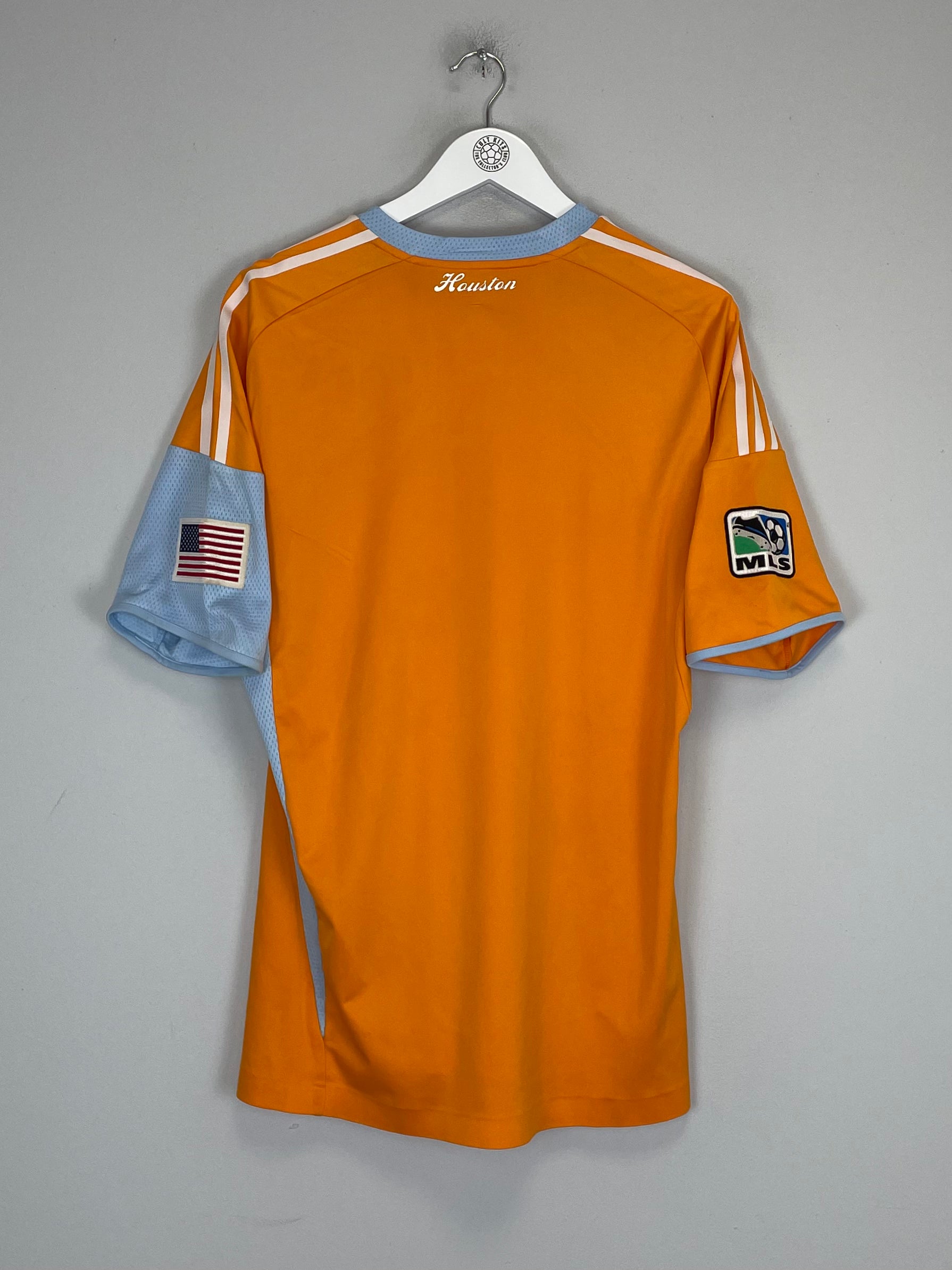 Shop 2009/10 HOUSTON DYNAMO *PLAYER ISSUE* HOME SHIRT (L) ADIDAS, classic football shirts, vintage football shirts & retro soccer jerseys at Cult Kits