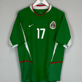 2003/04 MEXICO #17 HOME SHIRT (M) NIKE
