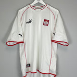 2001/02 POLAND HOME SHIRT (XXL) PUMA