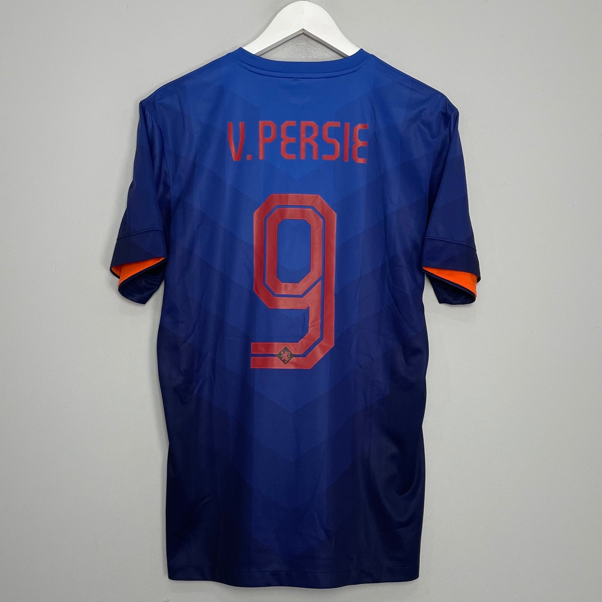 Shop 2014/15 NETHERLANDS VAN PERSIE #9 AWAY SHIRT (M) NIKE, classic football shirts, vintage football shirts & retro soccer jerseys at Cult Kits