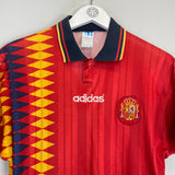 1994/96 SPAIN HOME SHIRT (M) ADIDAS