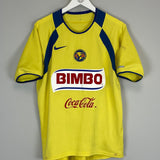 Shop 2005/06 CLUB AMERICA C.BLANCO #10 HOME SHIRT (S) NIKE, classic football shirts, vintage football shirts & retro soccer jerseys at Cult Kits