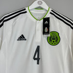 Shop 2015/16 MEXICO MARQUEZ #4 *BNWT* AWAY SHIRT (L) ADIDAS, classic football shirts, vintage football shirts & retro soccer jerseys at Cult Kits