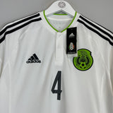 Shop 2015/16 MEXICO MARQUEZ #4 *BNWT* AWAY SHIRT (L) ADIDAS, classic football shirts, vintage football shirts & retro soccer jerseys at Cult Kits