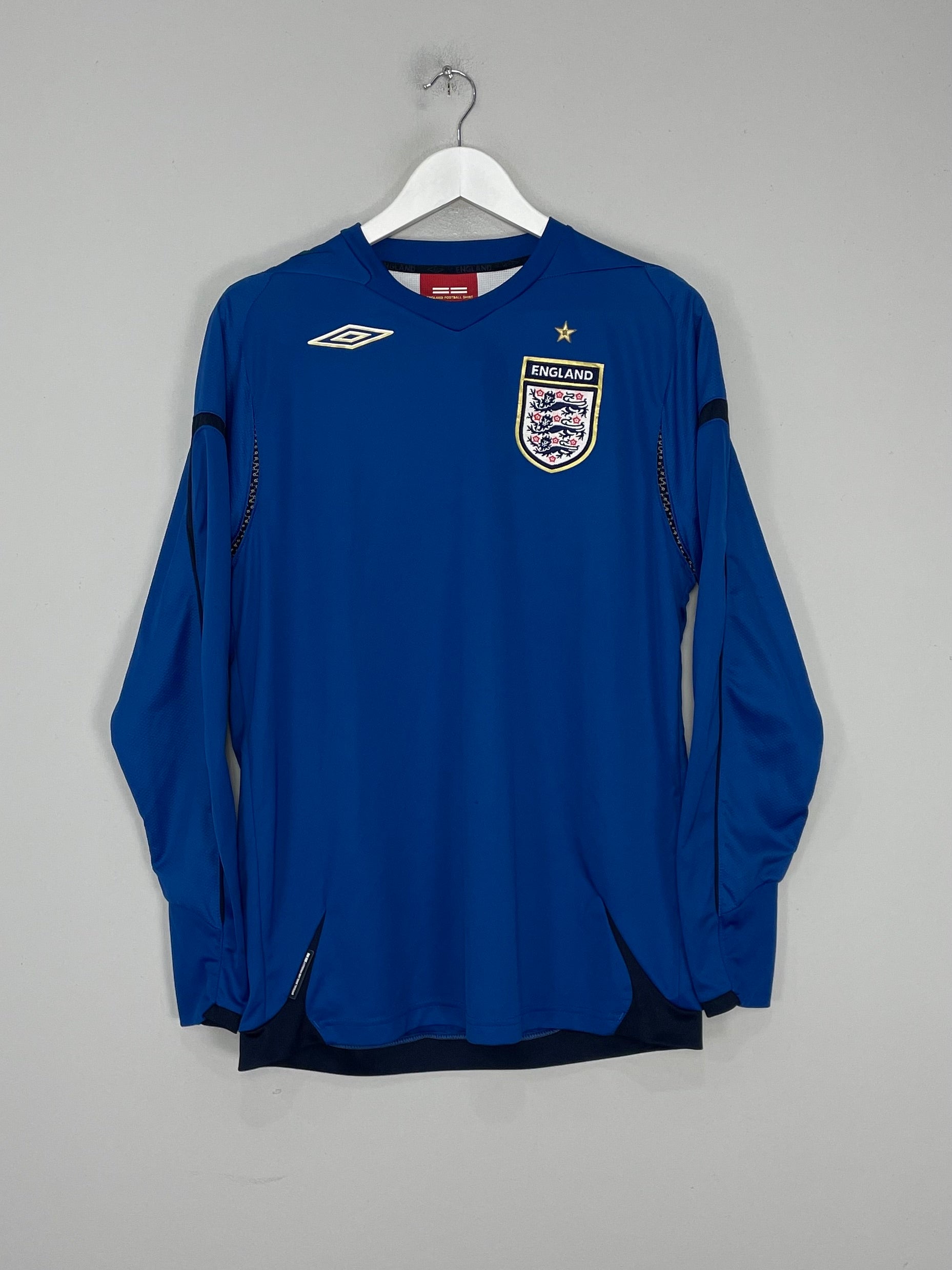 Shop 2006/08 ENGLAND GK SHIRT (L) UMBRO, classic football shirts, vintage football shirts & retro soccer jerseys at Cult Kits