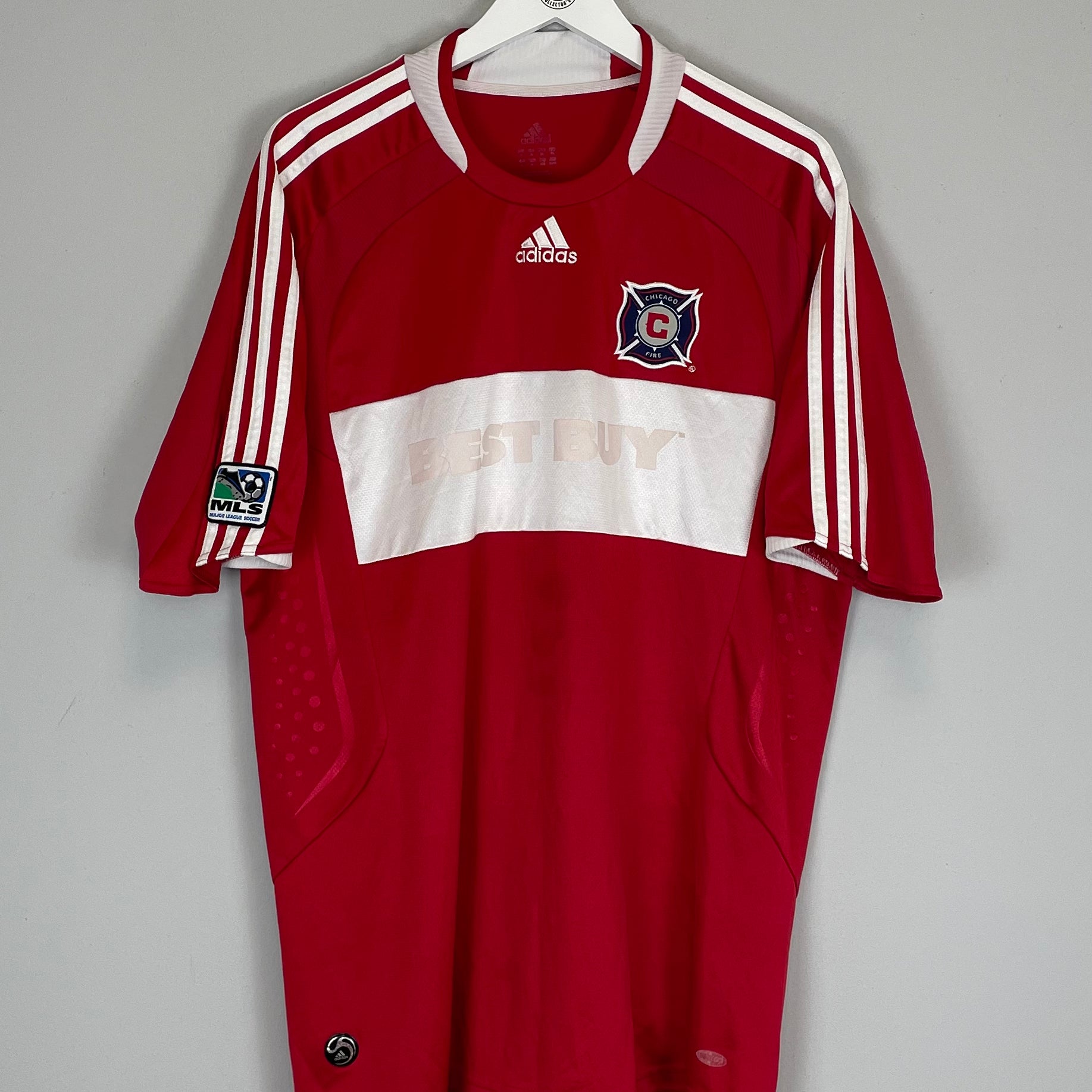 Shop 2008/09 CHICAGO FIRE HOME SHIRT (XL) ADIDAS, classic football shirts, vintage football shirts & retro soccer jerseys at Cult Kits