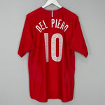 2005/06 JUVENTUS DEL PIERO #10 AWAY SHIRT (L) NIKE